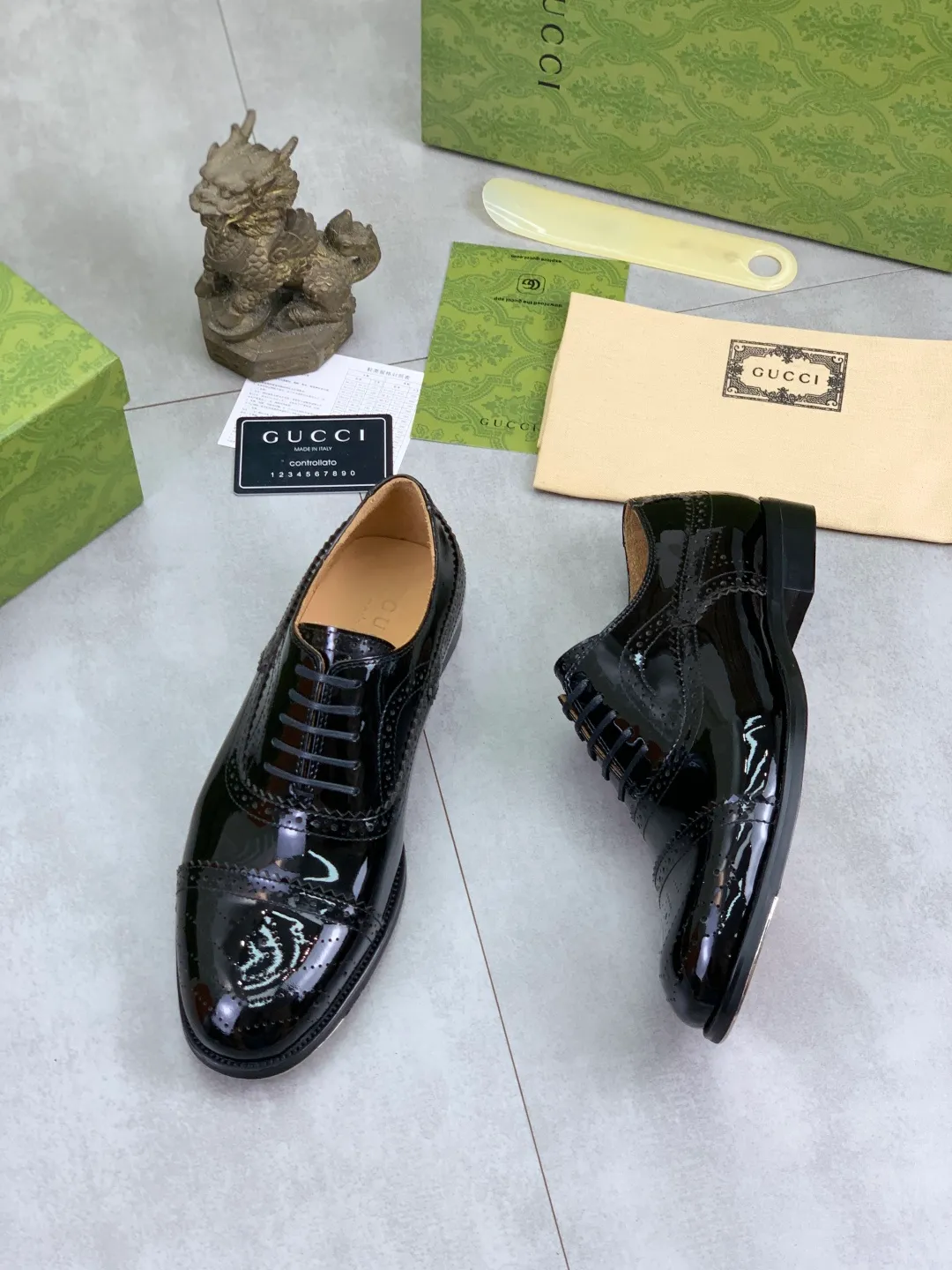 Men's men's shoes 💰P640 [New style] Water dyed cowhide 💰💎💎💎 [Gucci] GUCCI high-end men's formal business leather shoes, original order 1:1! Original imported high-end open-edge beaded calfskin, original metal buckle, imported first-layer cowhide lining for feet. Original high-end outsole, men's shoe size: 39-44 (45 customized) 3️⃣ colors available